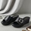 Celestia Comfort Wedge Slides - Image 7