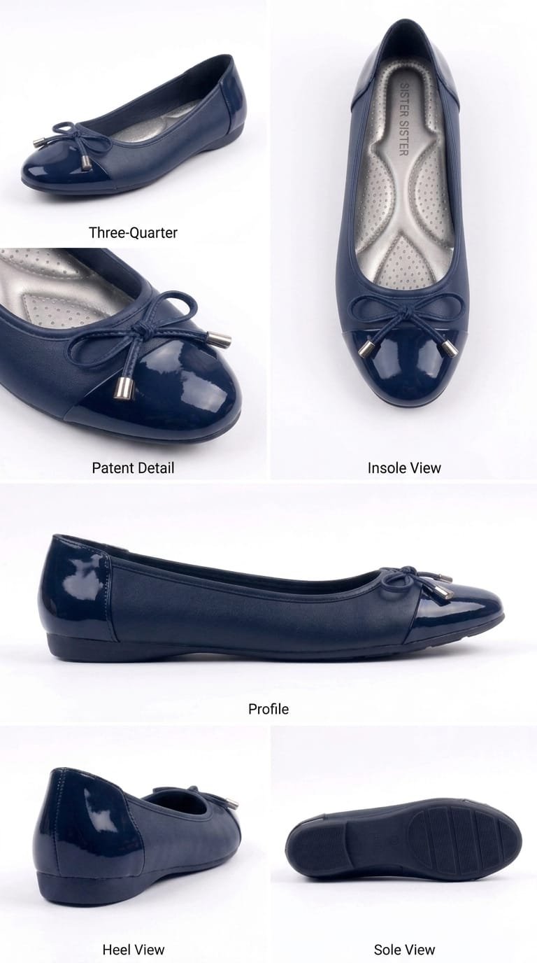 Bellevue Comfort Ballet Flats - Image 9
