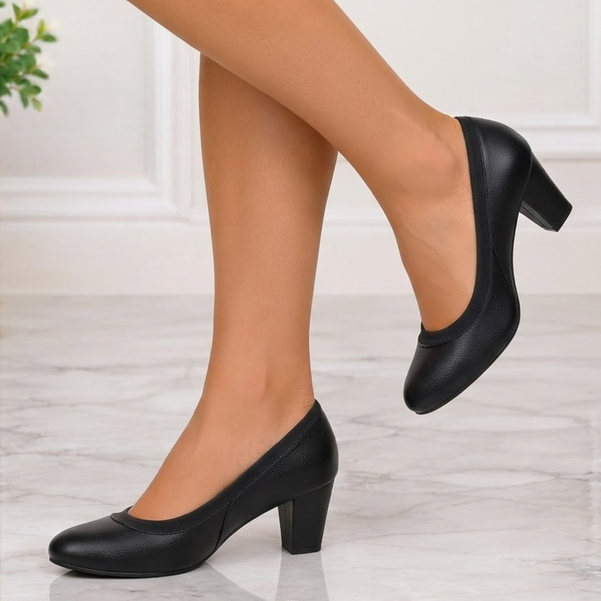 Grace Classic Block Heels - Image 10